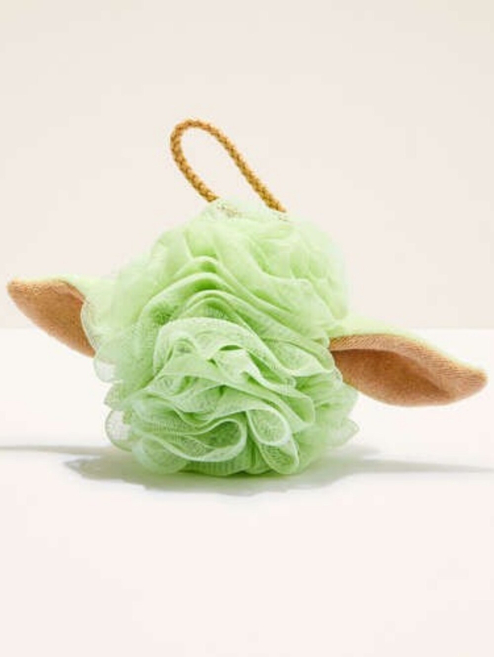 Disney Grogu Bath Pouf Loofah Sponge with Ears